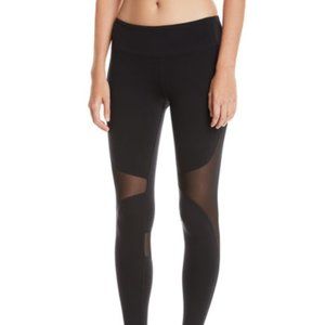 Alo Low Rise Leggings with Mesh and Foot Loop